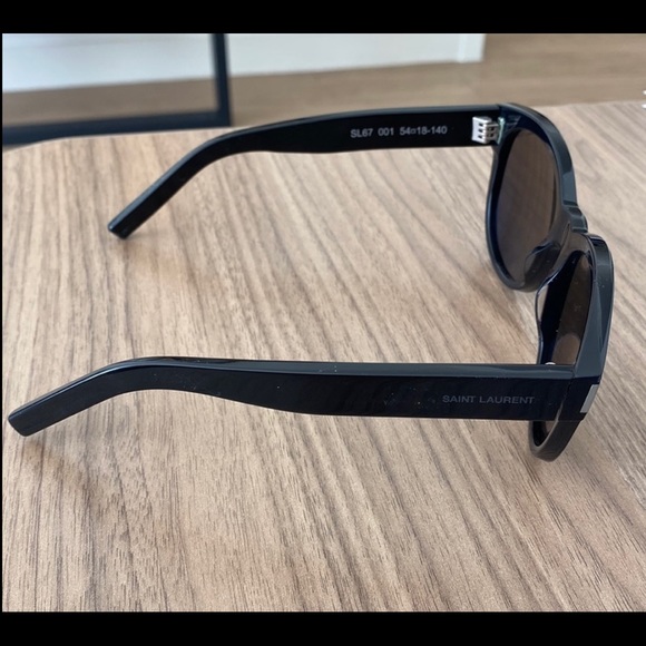 Saint Laurent SL 67 001 Black Frame Sunglasses - Picture 7 of 7